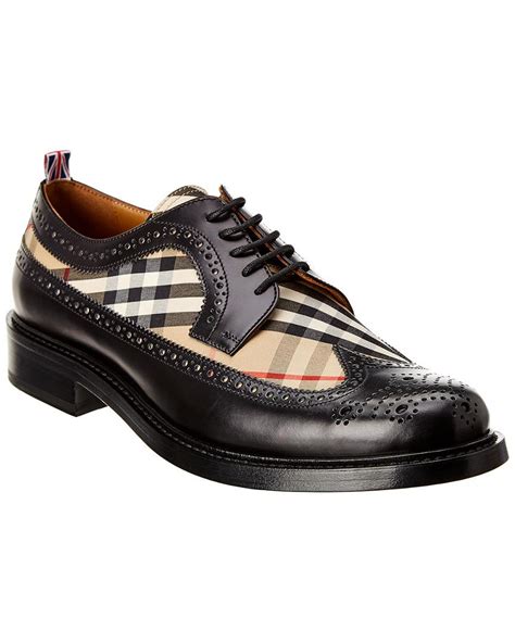 burberry shoes men's sale|burberry men's wingtip shoes.